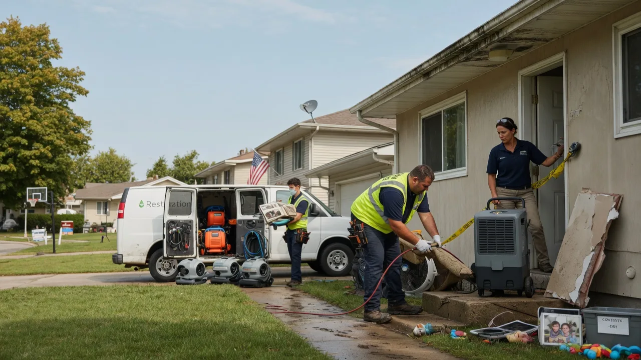 Water Damage Restoration in New Millport, PA near me